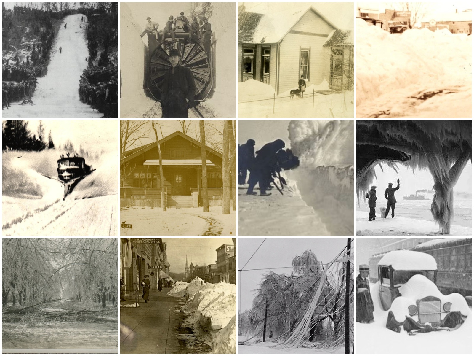 Capturing the Frozen Past in Midwest Snapshots